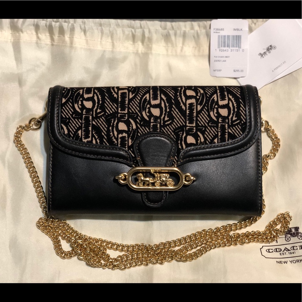 SOLD - Coach Jual chain cross body